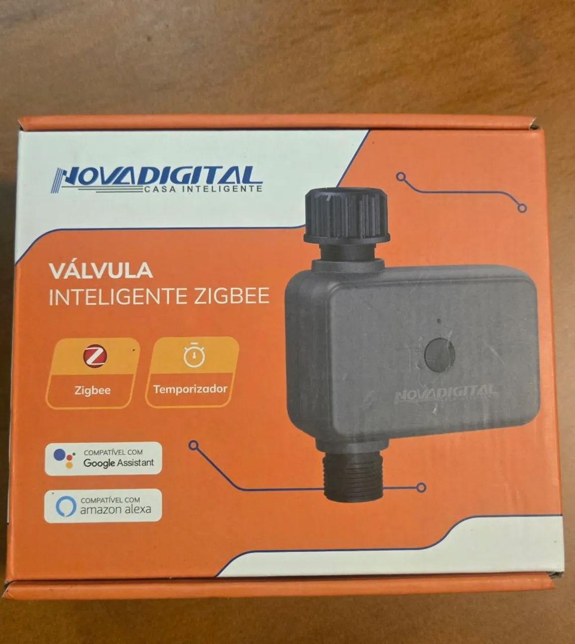 Válvula Inteligente Zigbee Nova Digital Lacrada