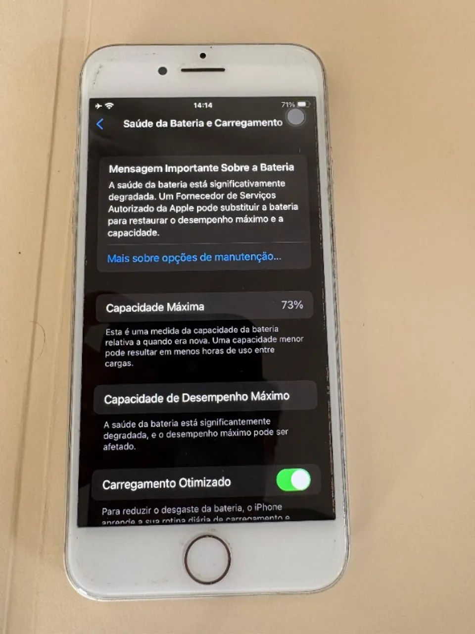 iPhone 8 Branco - 64 GB - Original - Funcionando - Foto 2