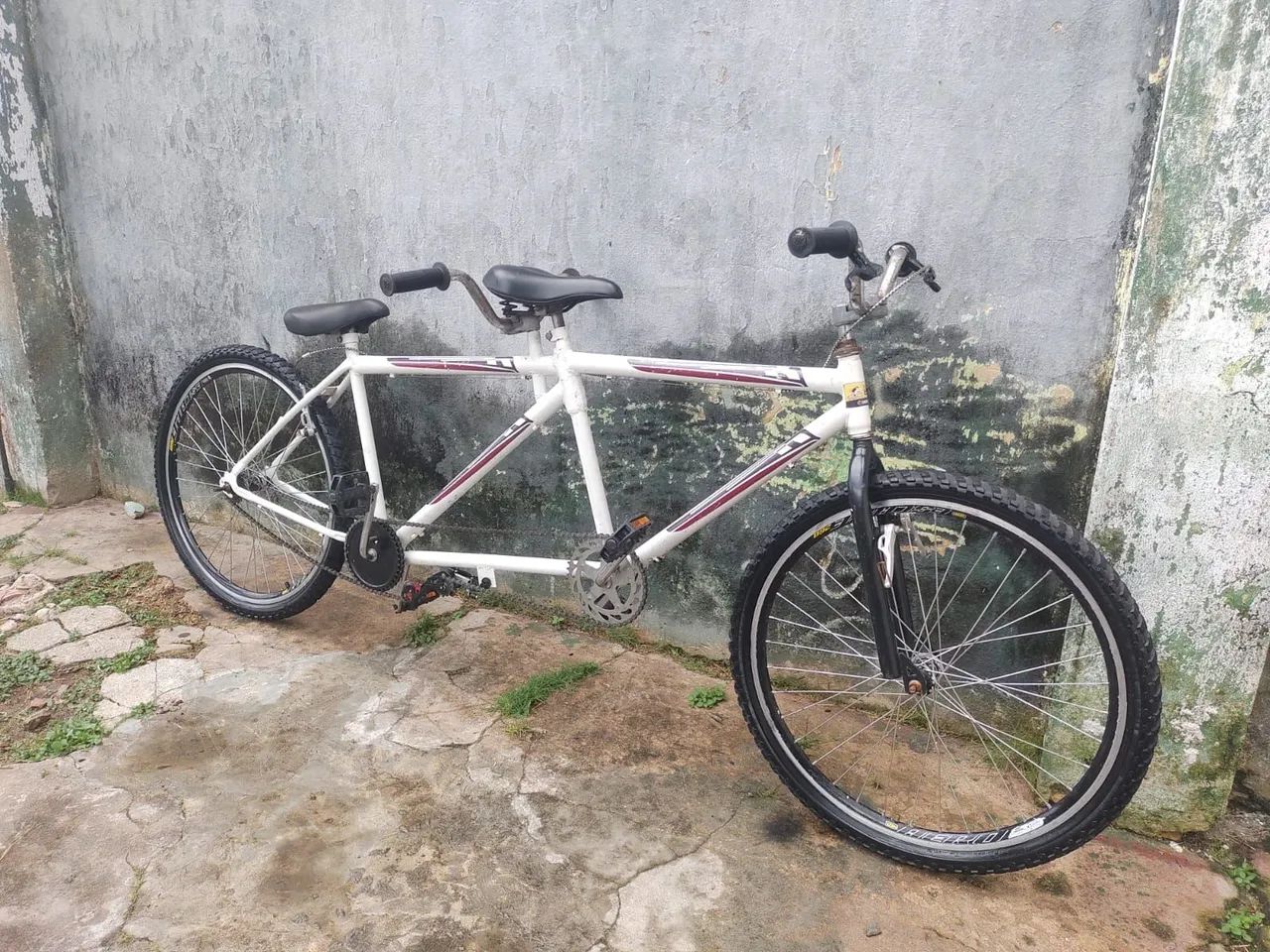 Bicicleta de dois lugares 