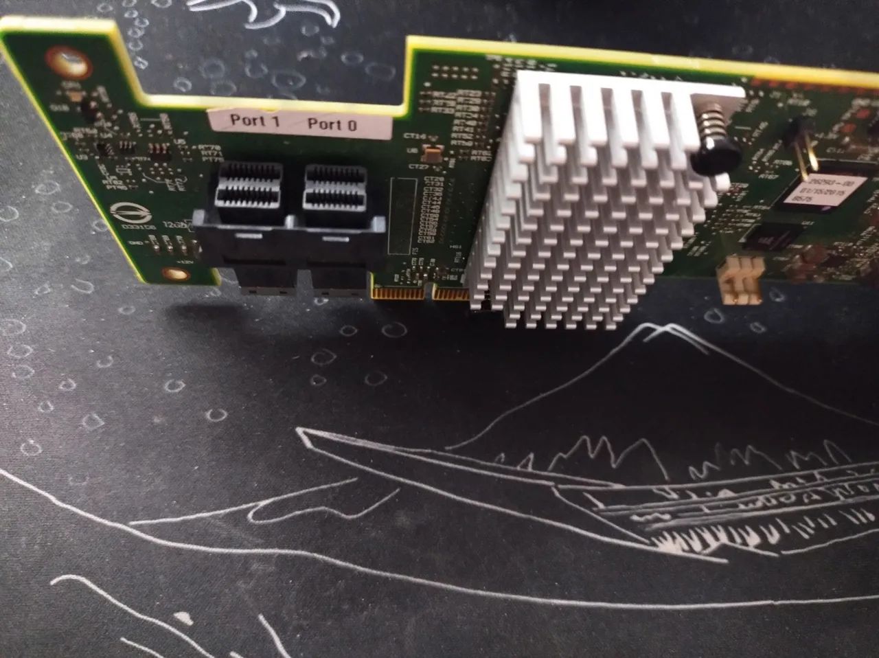 Controladora RAID IBM Serveraid M1215 PCI-Express SATA RAID 12GB/s 46C9115 - Foto 2