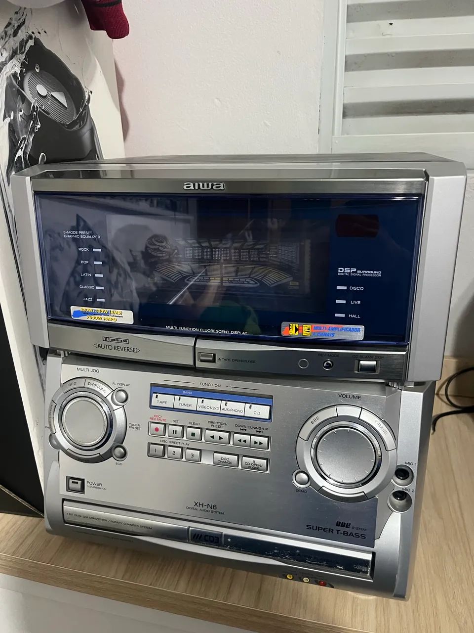 Aiwa xh n6 impecável  - Foto 3