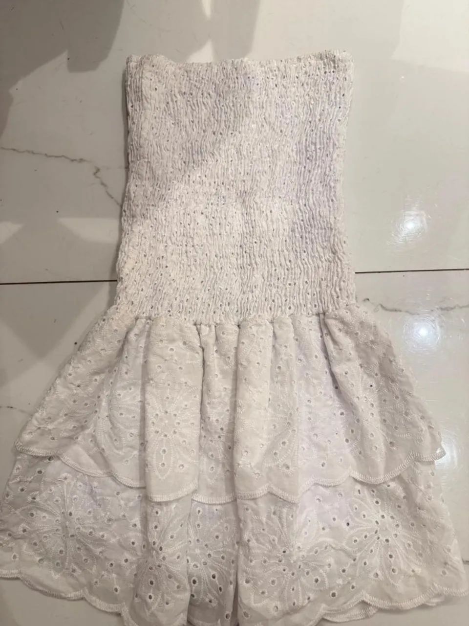 Vestido Branco Tamanho 14
