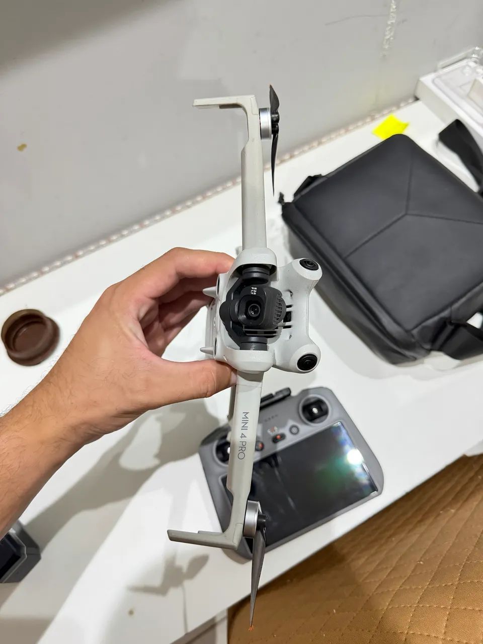 DRONE MINI 4 PRO - CONTROLE NOVO - Foto 2