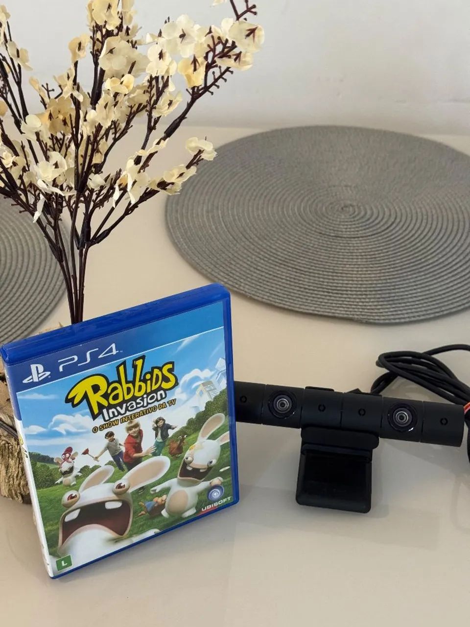 PS4 câmera com jogo 