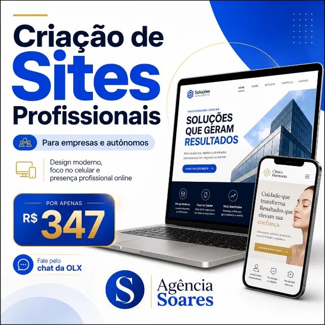 Criação de Site Profissional para Empresas e Autônomos