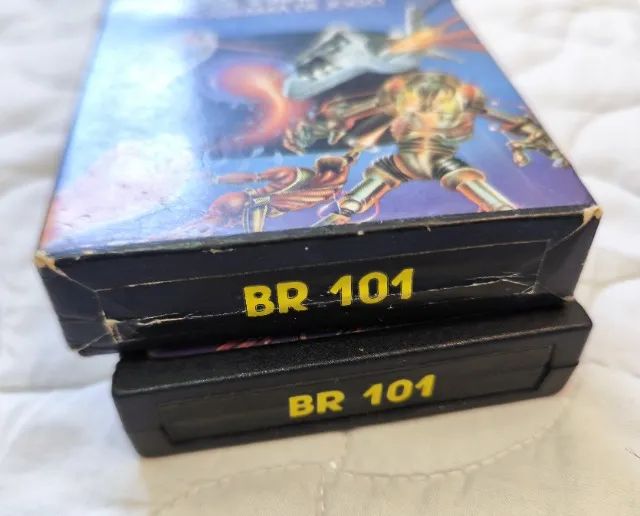02 Jogos Cartuchos DISMAC Atari 2600 com Caixa - Foto 4