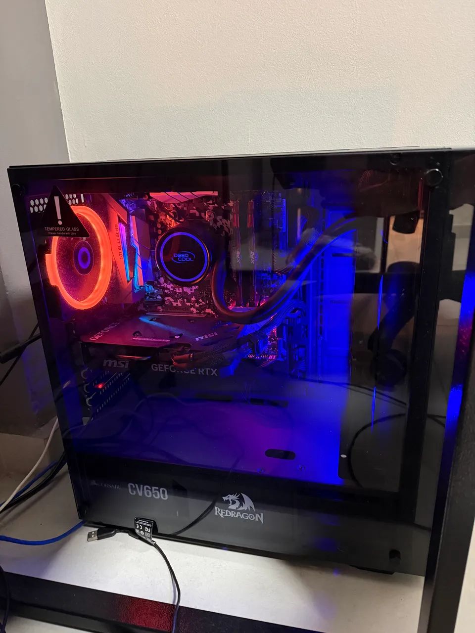 Computador Gamer RTX 4060ti Ryzen 5 5600X - Foto 3