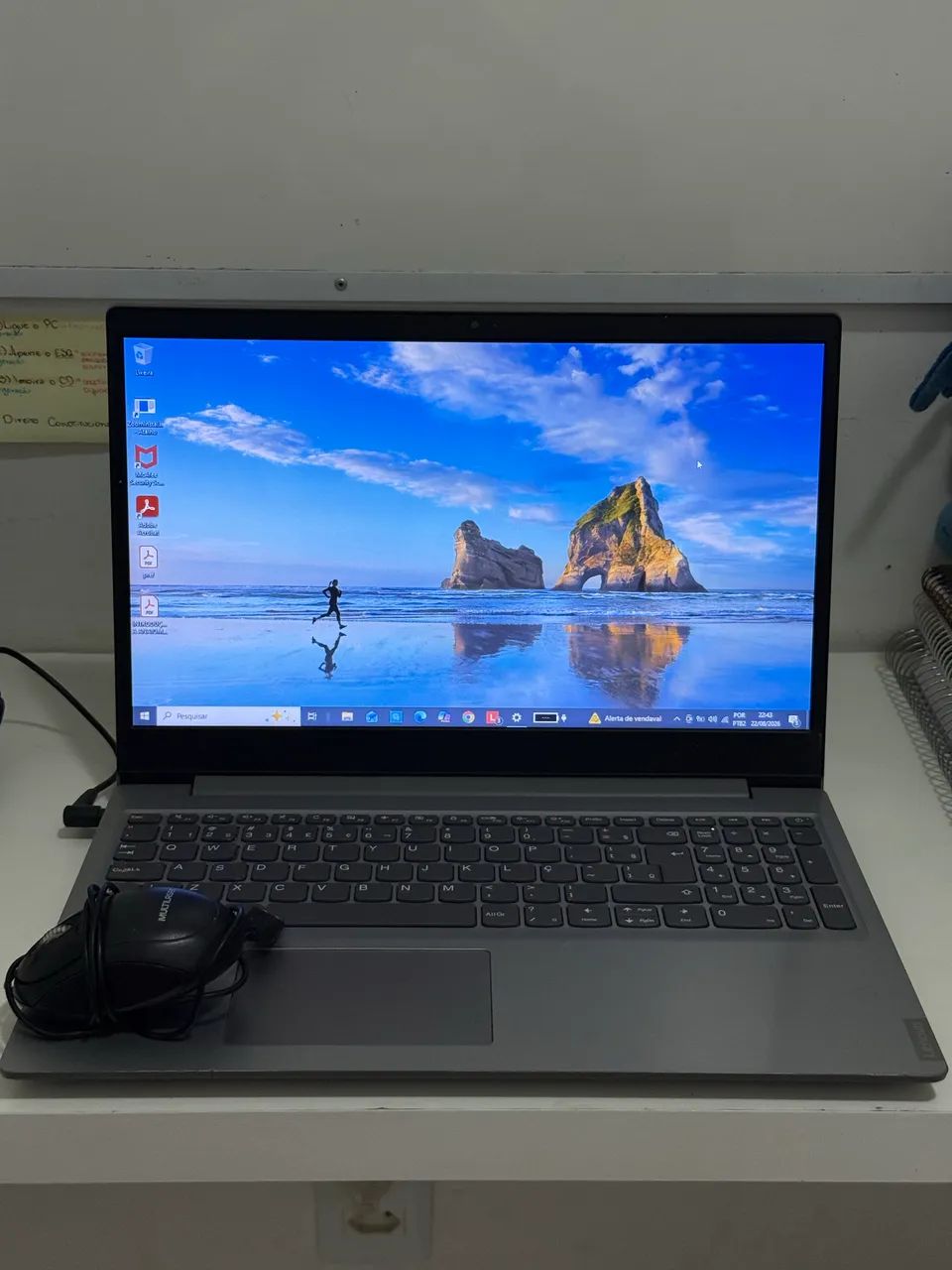Notebook LeNovo Ideaped S145 Aceito Cartão 