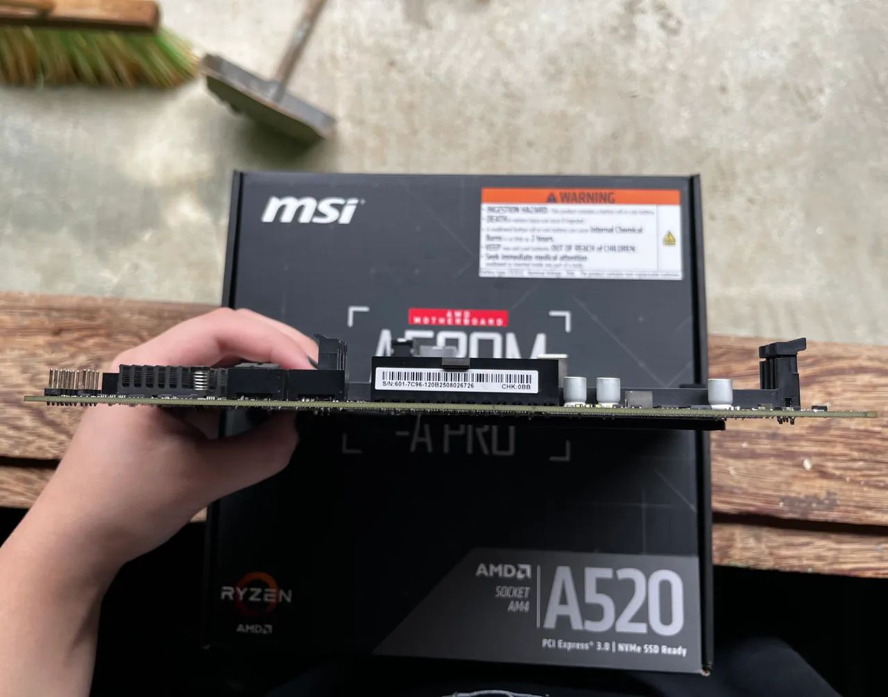 Placa Mae MSI A520M-A PRO AM4 DDR4 - Foto 5