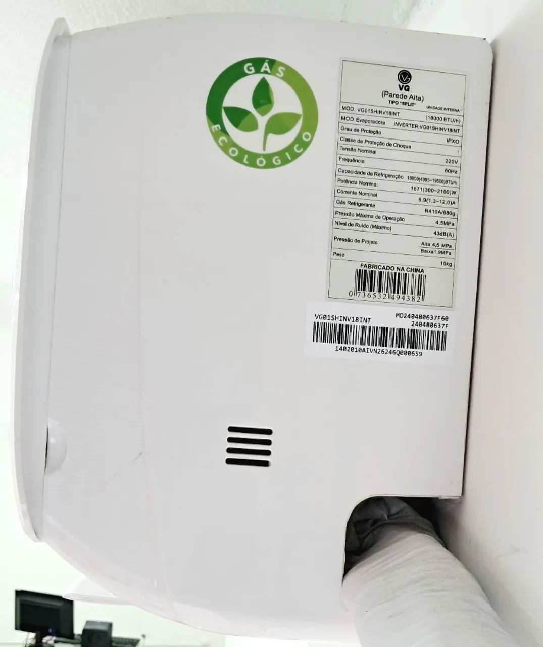 Ar condicionado 18.000 Btus Inverter - Foto 5