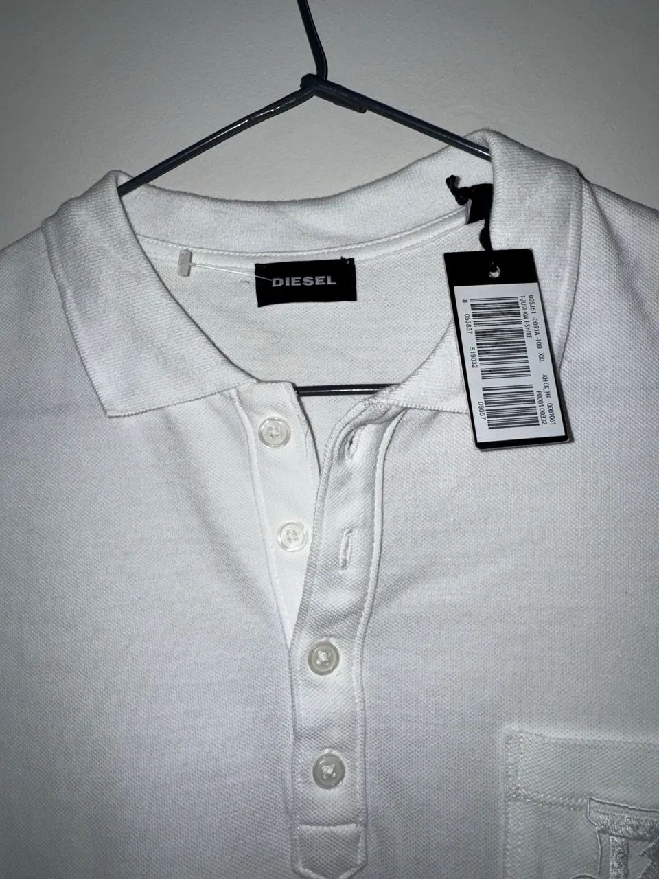 Camiseta diesel branca  - Foto 2