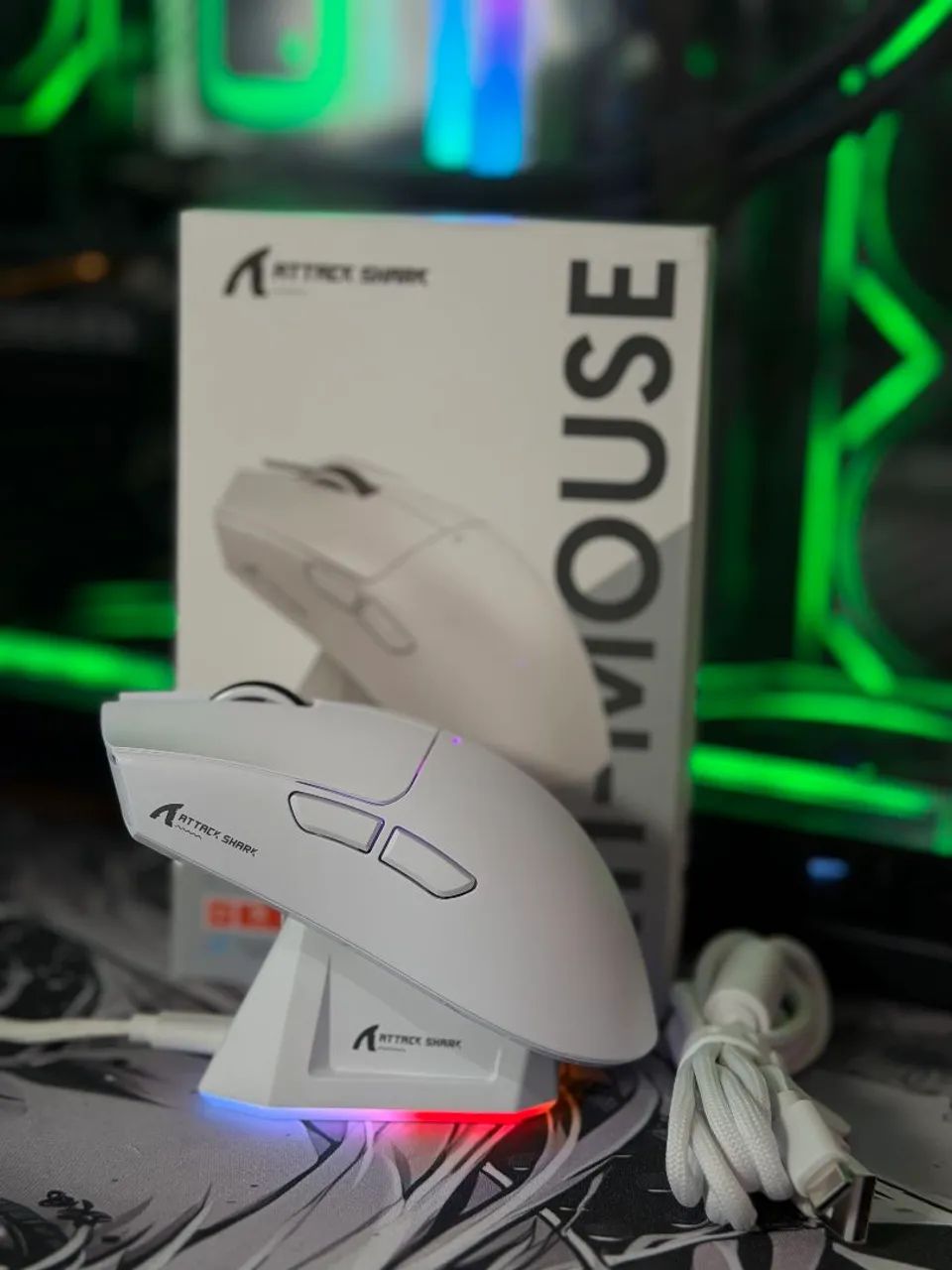 Mouse Attack Shark x11 22.000 de Dpi - Foto 2