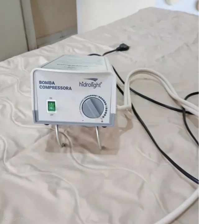 BAIXOU! Cama hospitalar Elétrica Completa Seminova + 2 Colchões Napa + 1 Pneumático  - Foto 4