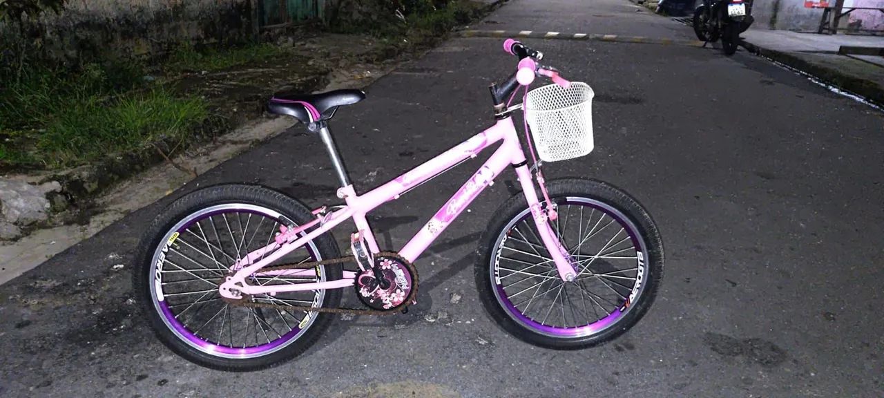 Bicicleta infantil feminina 