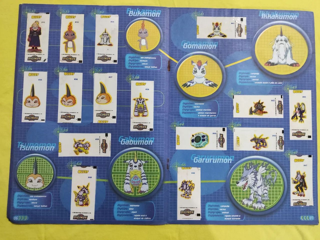 Álbum Buzzy Digimon - Foto 4
