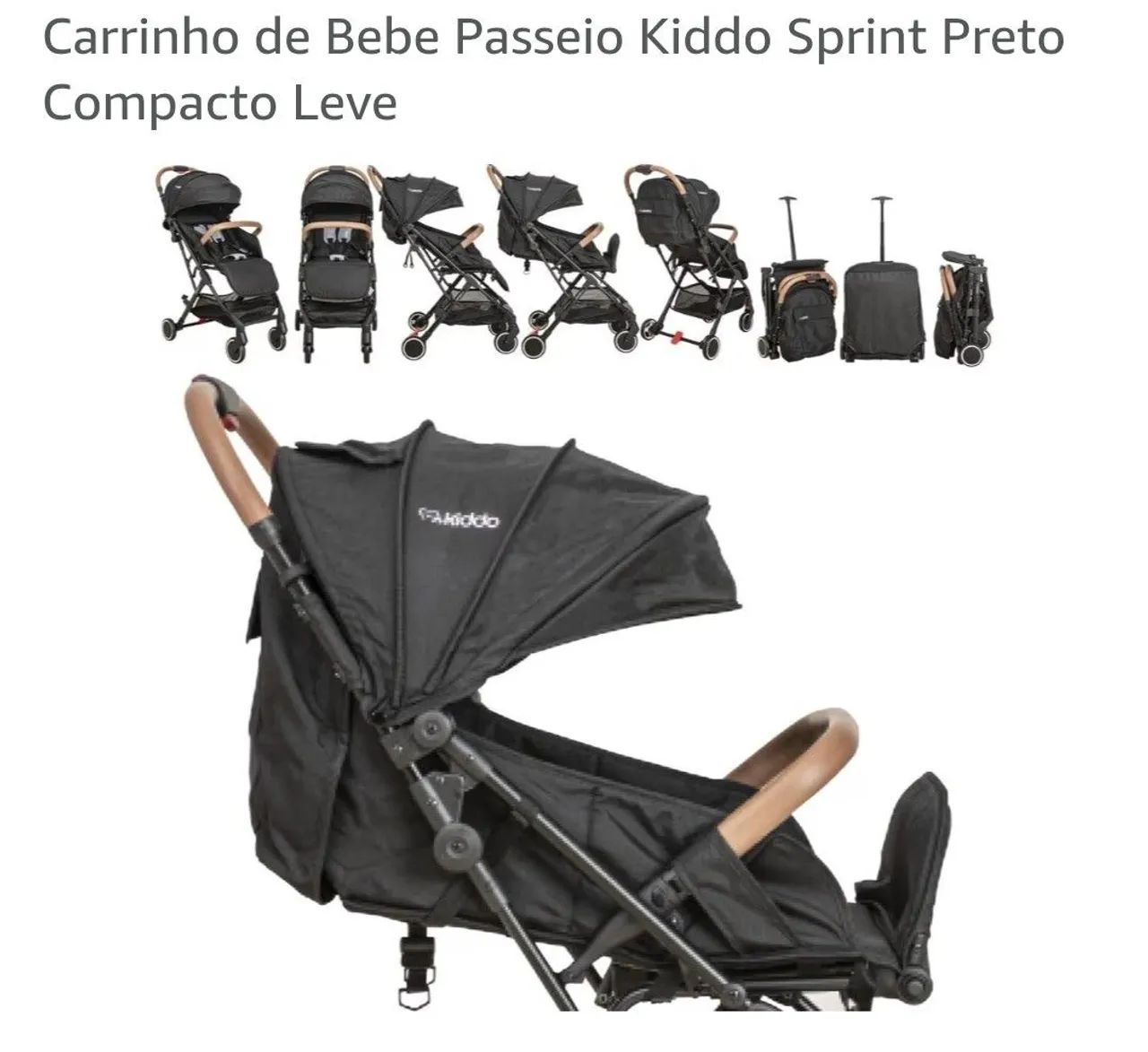 Carrinho Bebê Kiddo Usado 