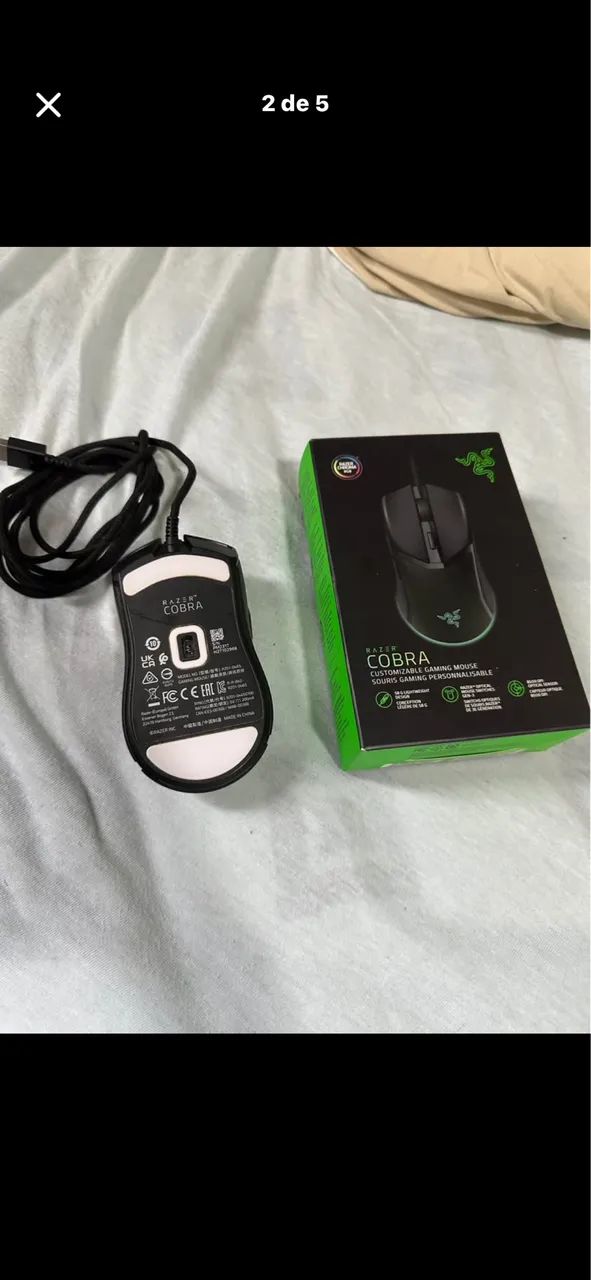 MOUSE RAZER COBRA RGB - Foto 2