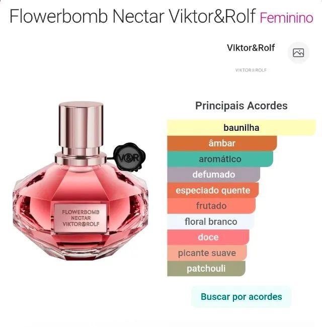 Perfume Flowerbomb Nectar Viktor&Rolf 90 ml - Foto 5