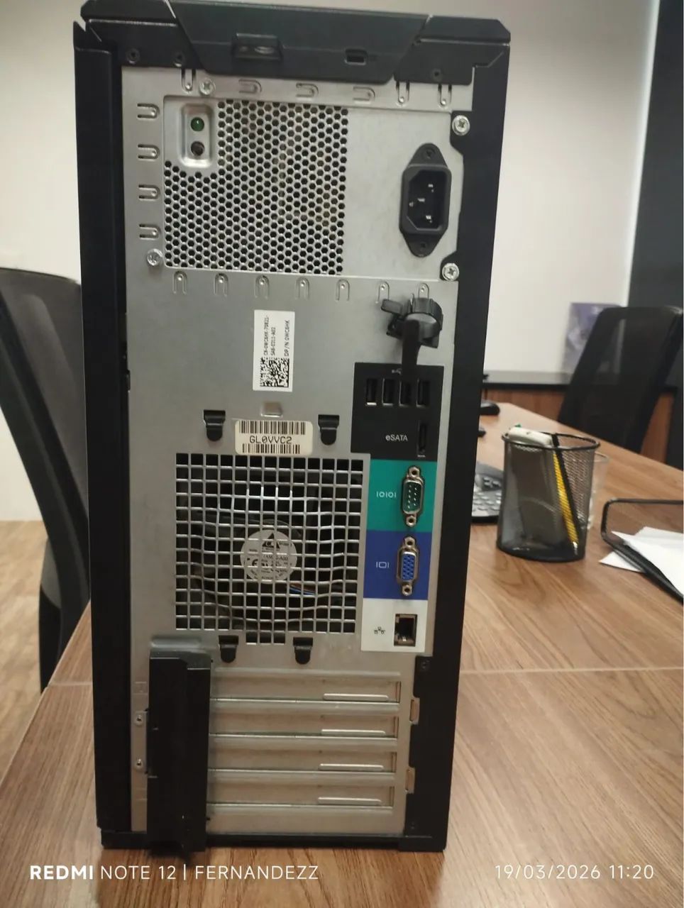 servidor de entrada da Dell, o modelo PowerEdge T110 (formato torre/mini-tower). - Foto 2