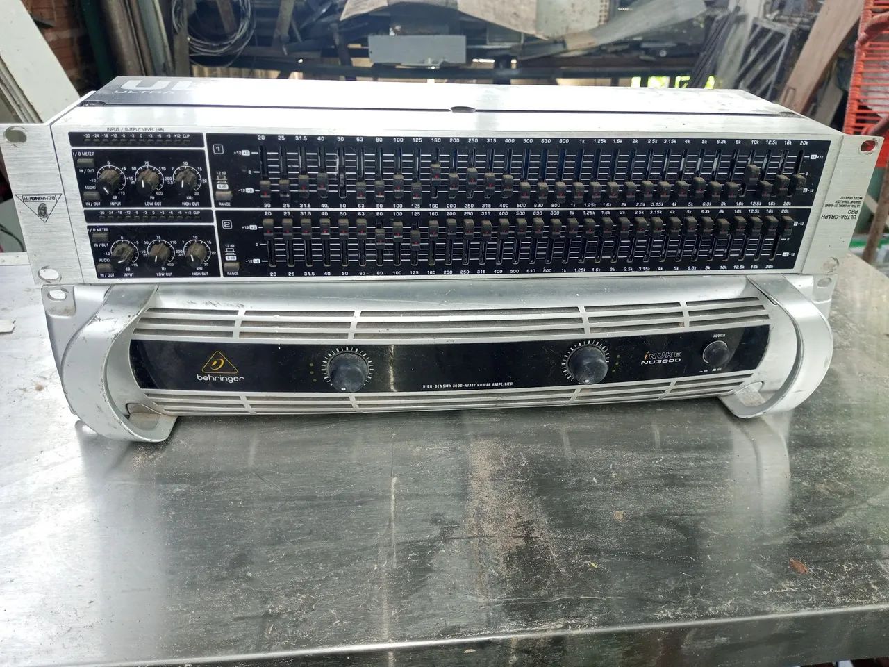 VENDO AMPLIFICADOR E EQUALIZADOR BEHRINGER  - Foto 3