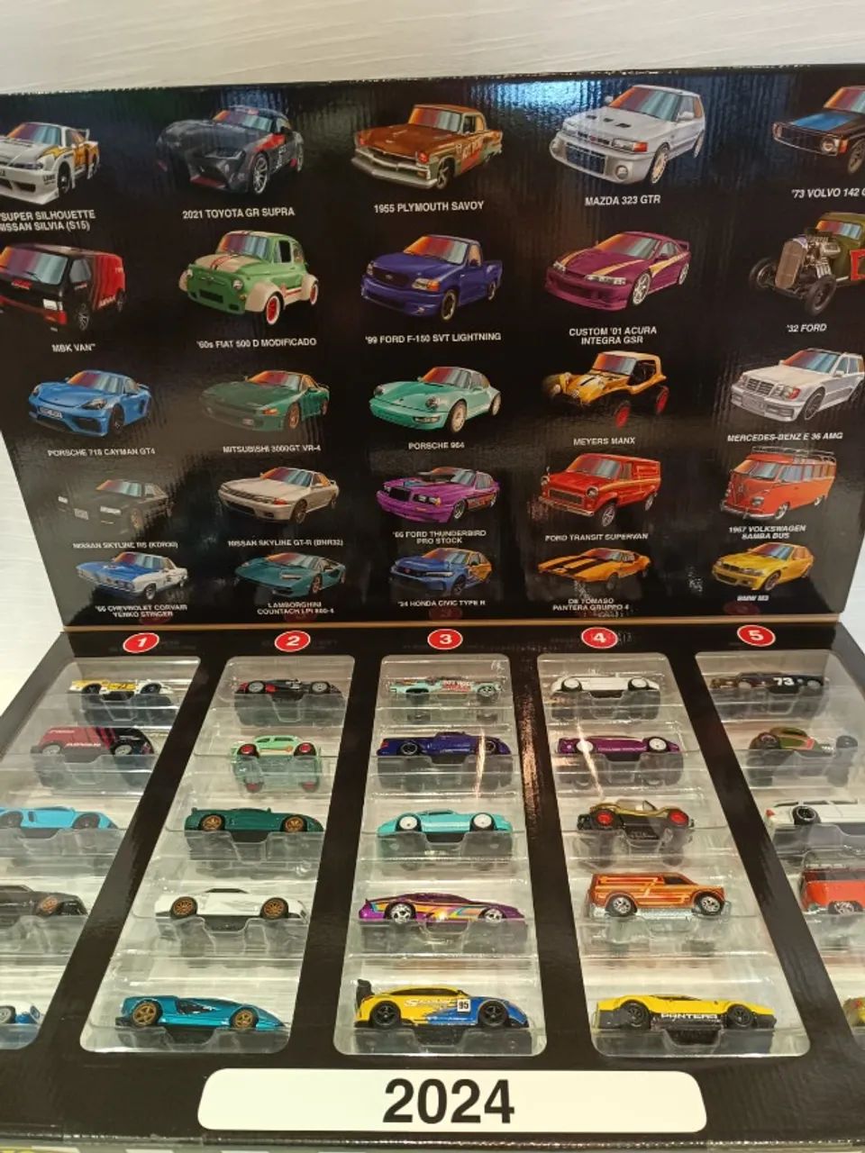 Hot Wheels Boulevard 2024 pack com 25 carrinhos - Foto 4