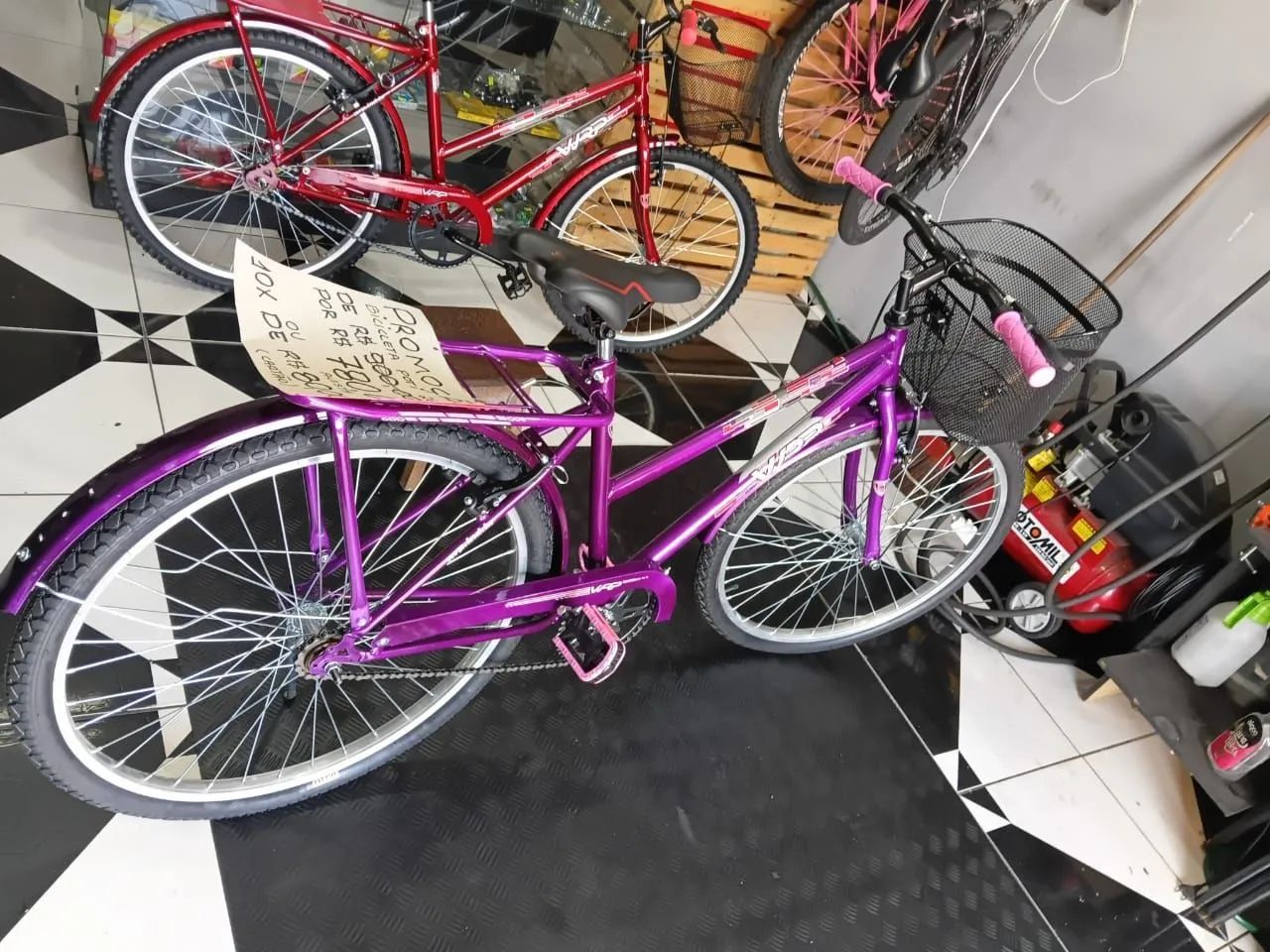Vendo bicicleta poti nova aro 26 nunca usado  - Foto 3