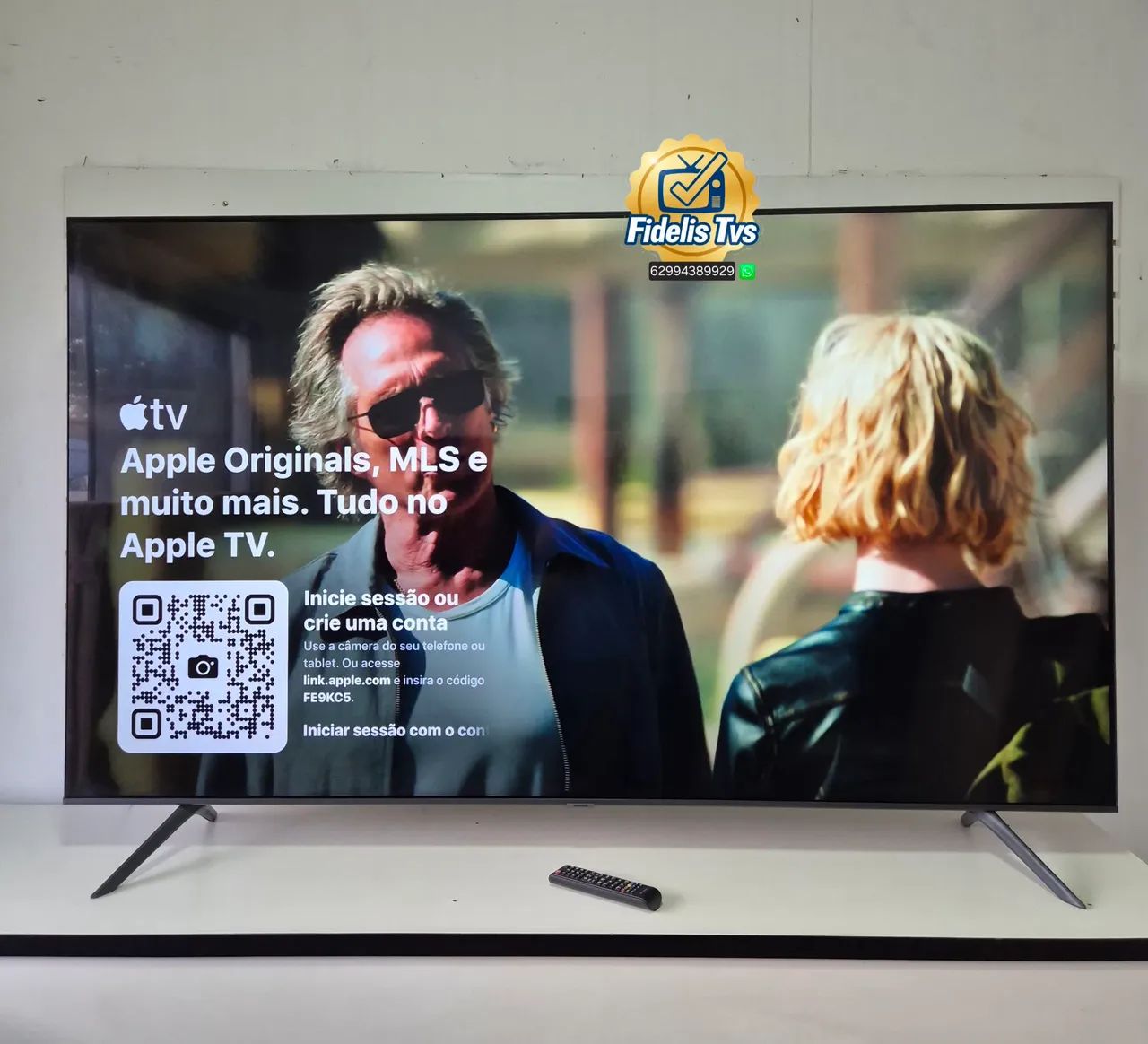 75 SAMSUNG TV SMART WIFI COMPLETA 4K SEMINOVA  - Foto 2