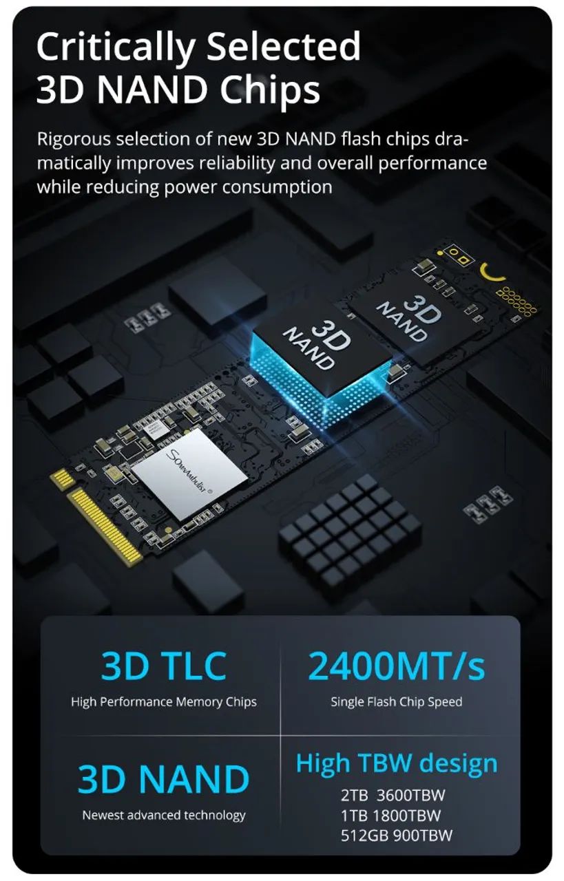 SSD Nvme Somnanbulist 128gb - Foto 3