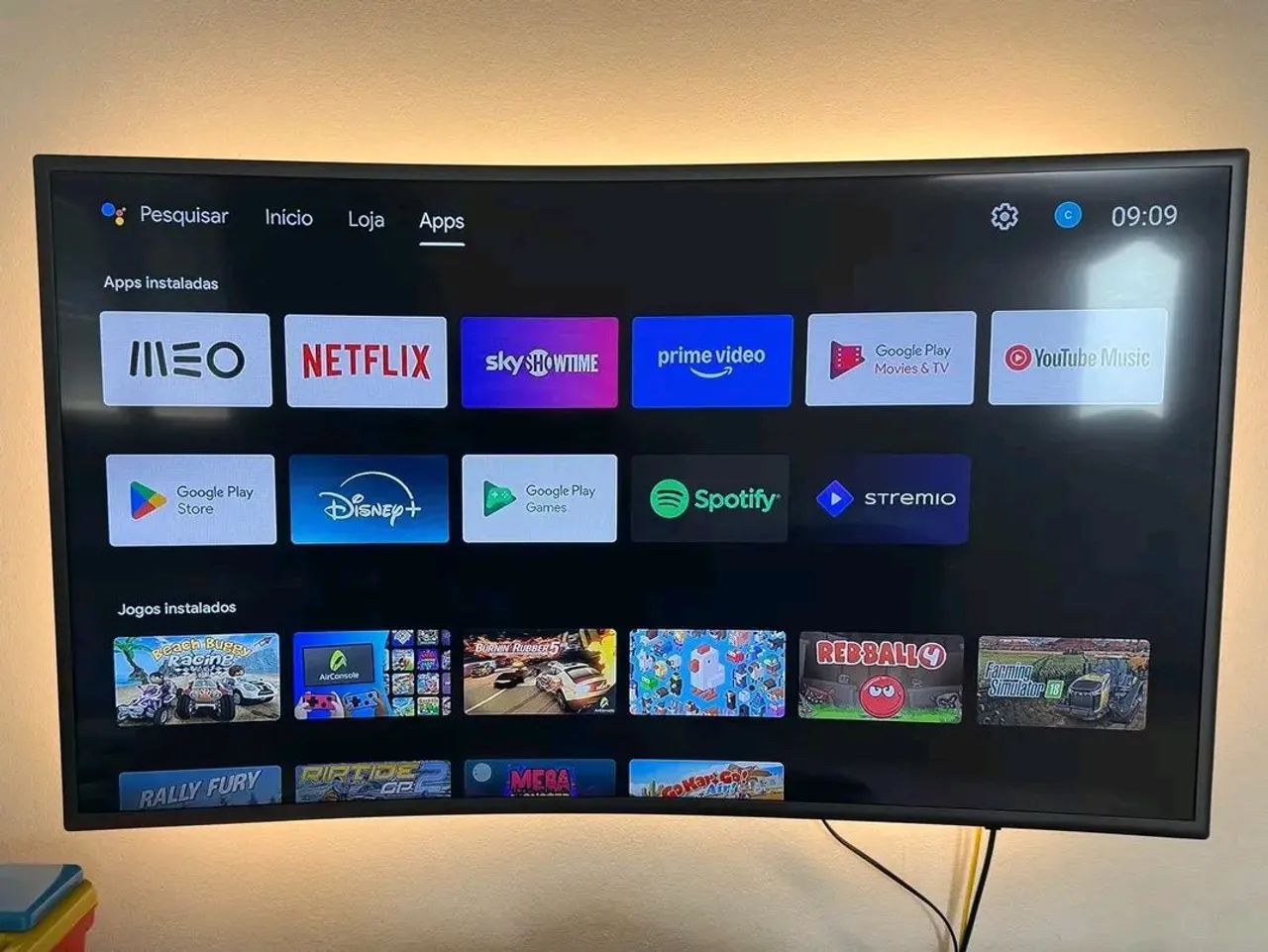 SMARTV 55 POLEGADAS Samsung 4k tela curva 