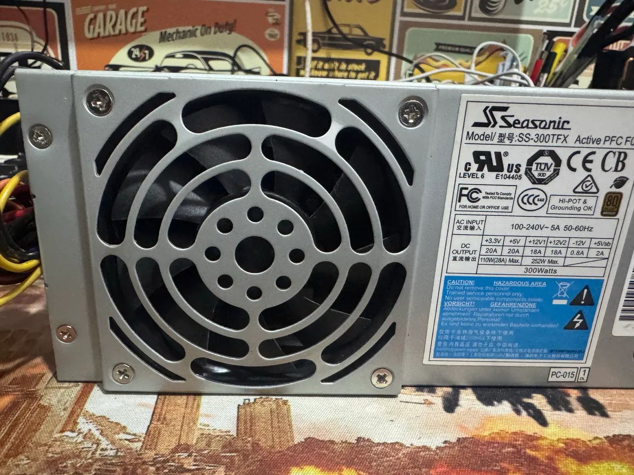 Fonte 80 plus seasonic 300w