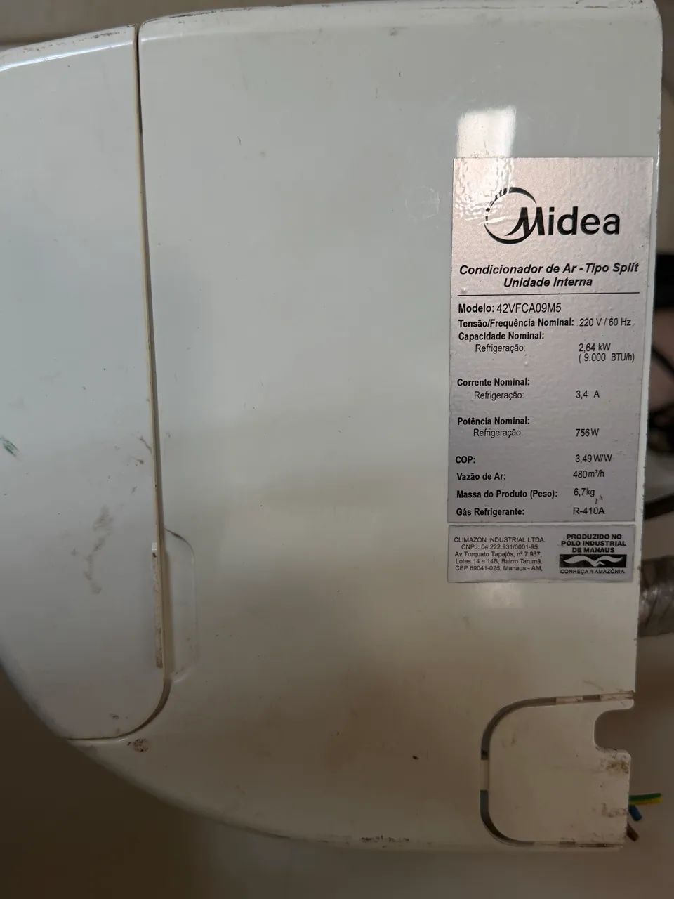 Vendo Ar condicionado 9 mil Btus - Foto 2