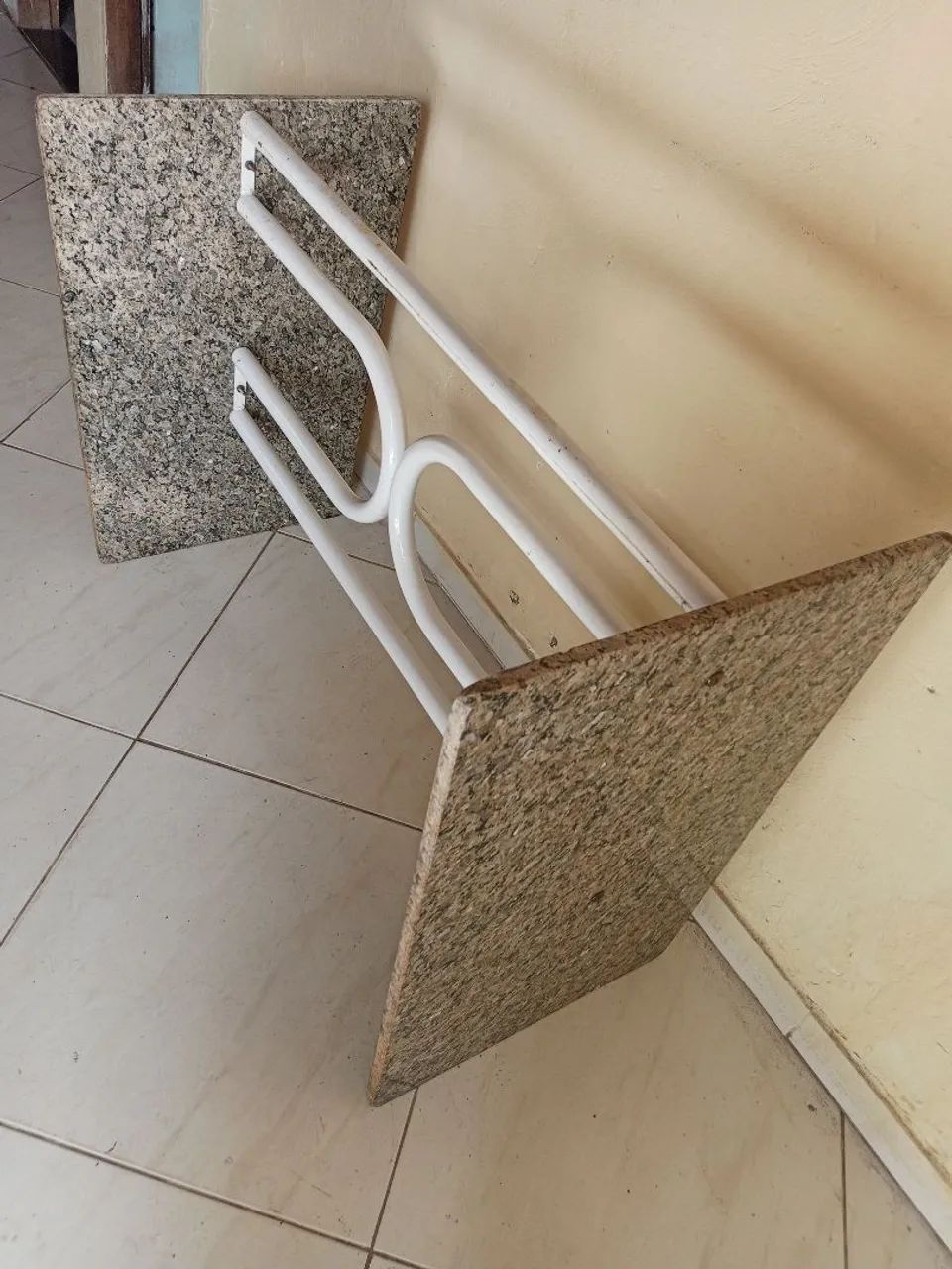 pé base de mármore faço entrega imediata e acerta cartão  - Foto 5