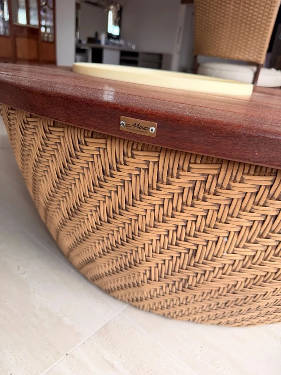 Mesa de Centro MAC com Champanheira ? Sofisticação para sua Varanda - Foto 3