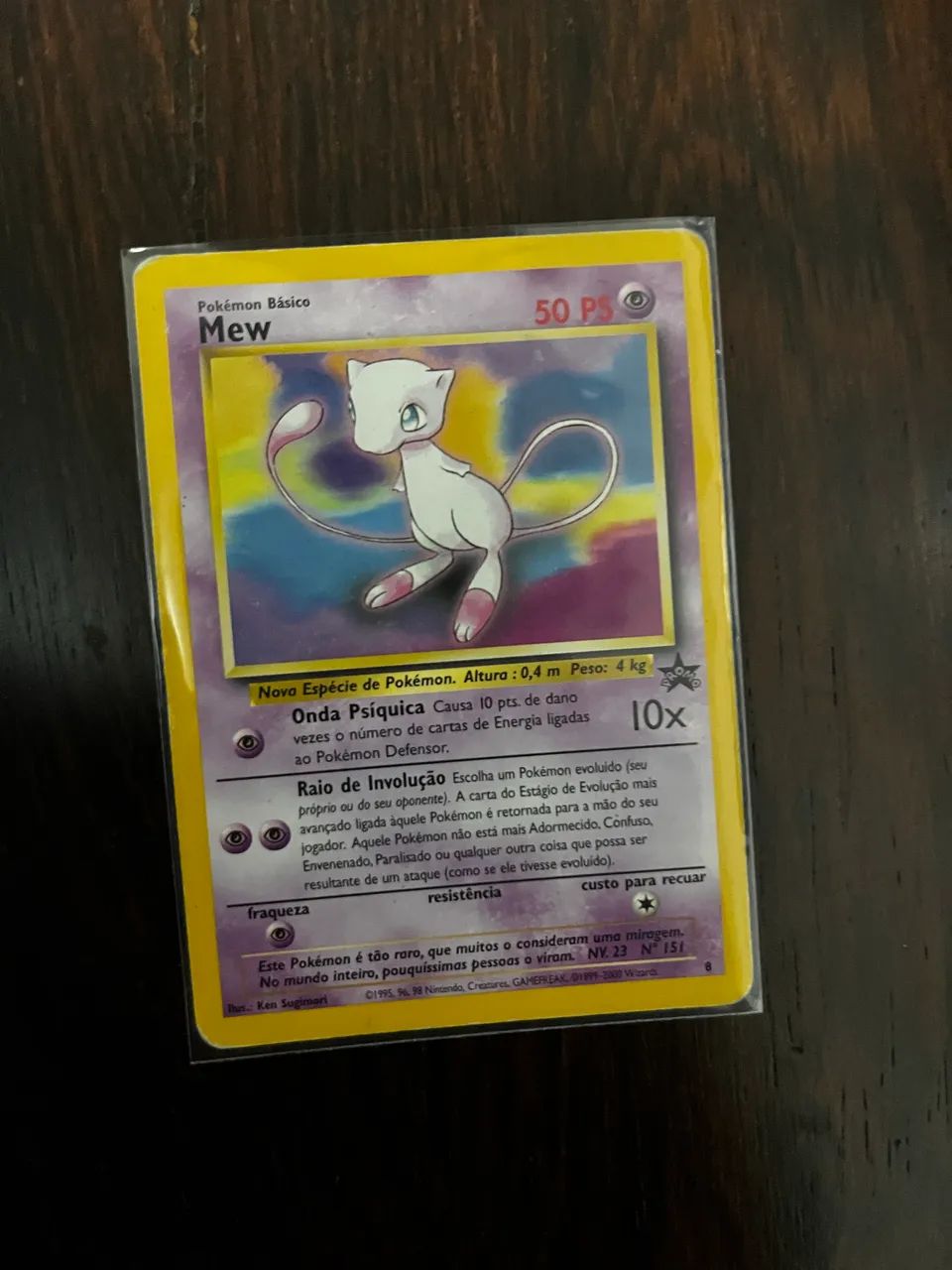Carta Mew PROMO RARA