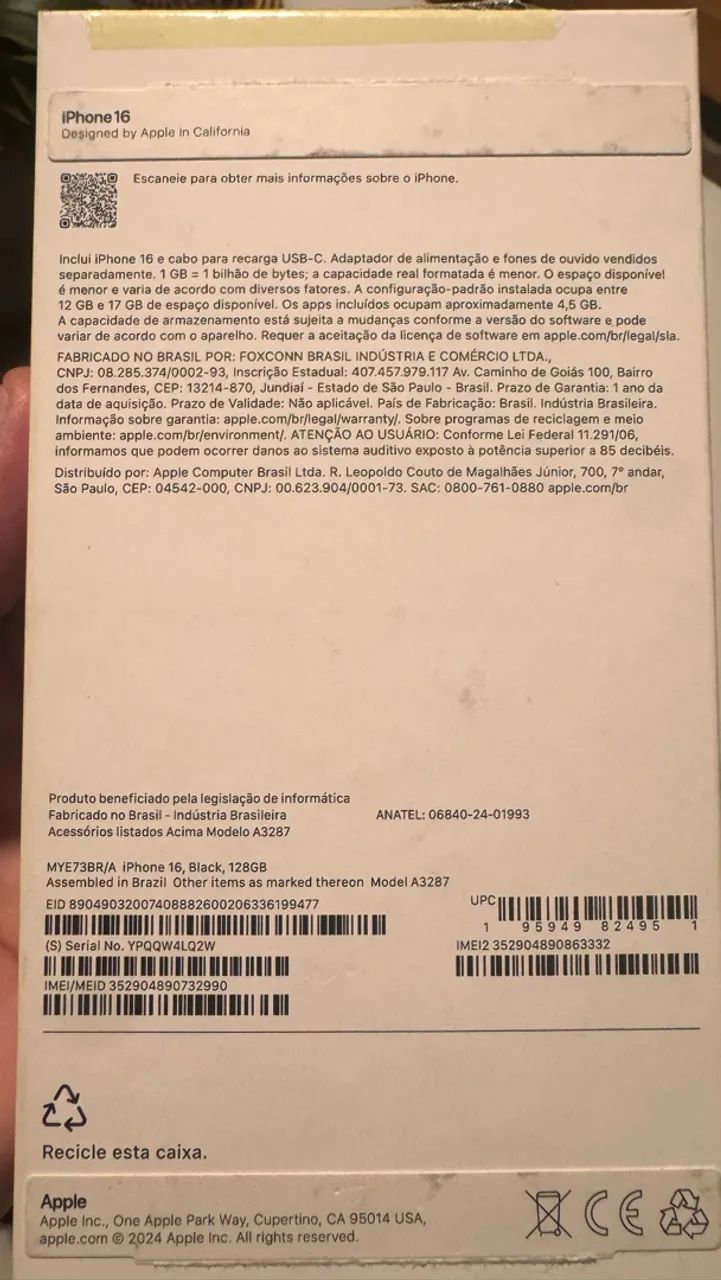 Iphone 16 128GB - Foto 2