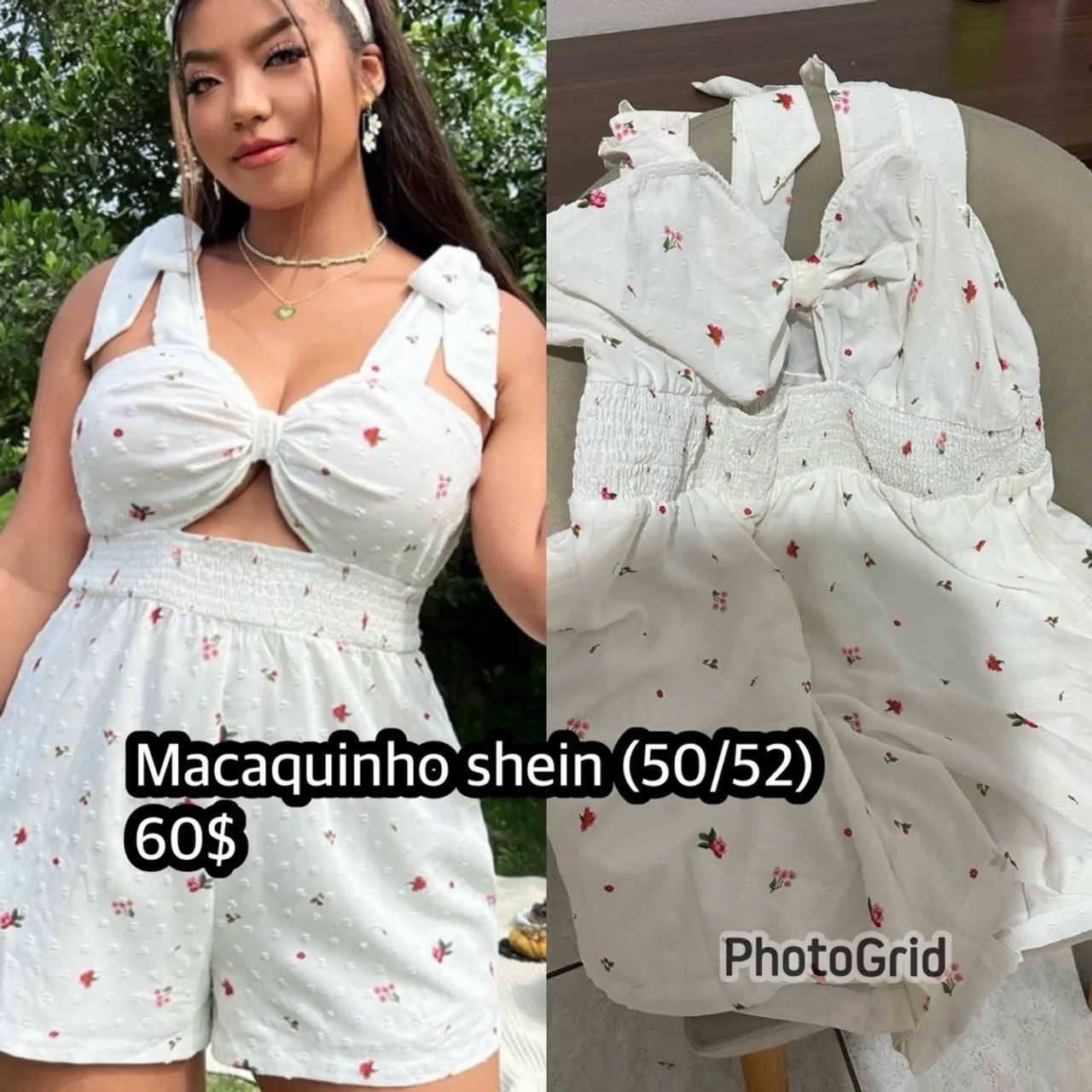 Macaquinho shein 3xl