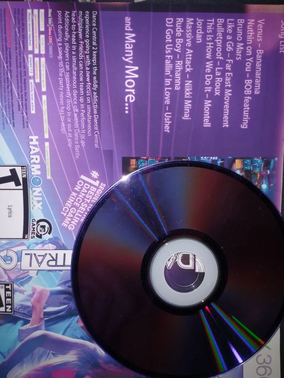 Just Dance 3 2014 2016 Central 2 Black Eyed Peas X360 LT - Foto 5