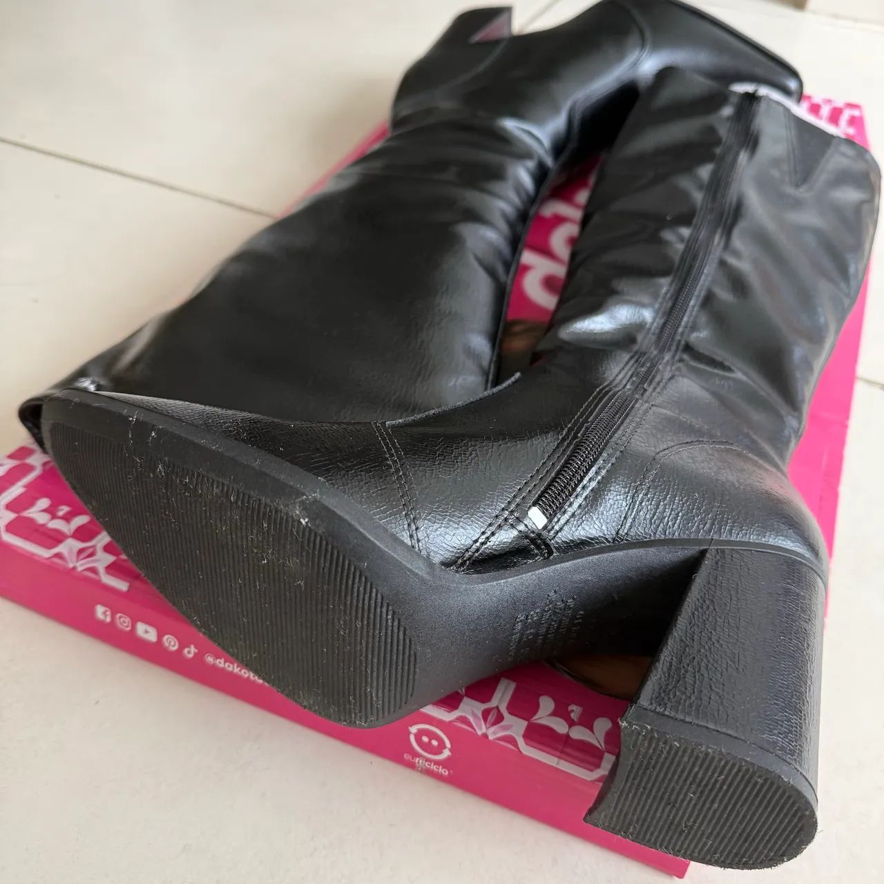 Bota cano longo Dakota - Foto 4