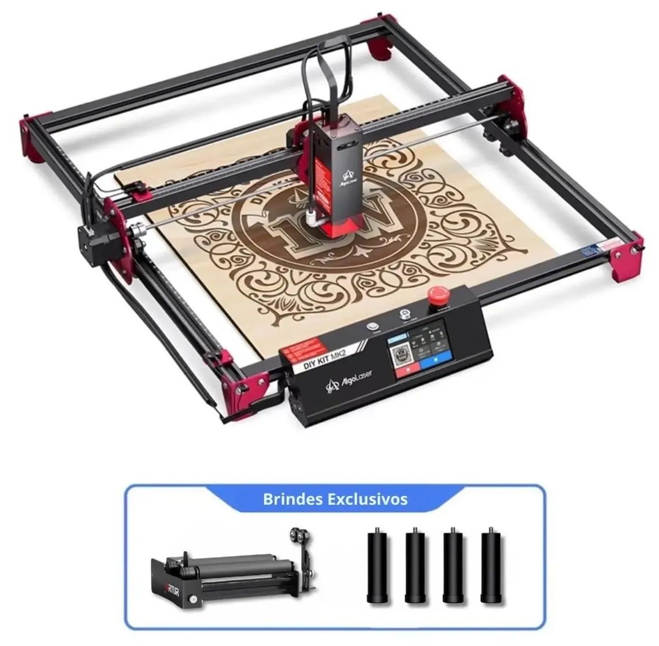 Gravadora e Corte a Laser | AlgoLaser 410x410mm