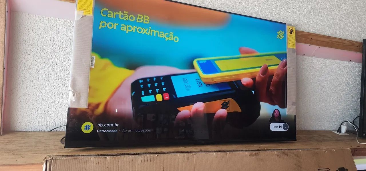 TV 65 polegadas smart com cabo controle todos apss YouTube e Netflix Bluetooth  - Foto 2