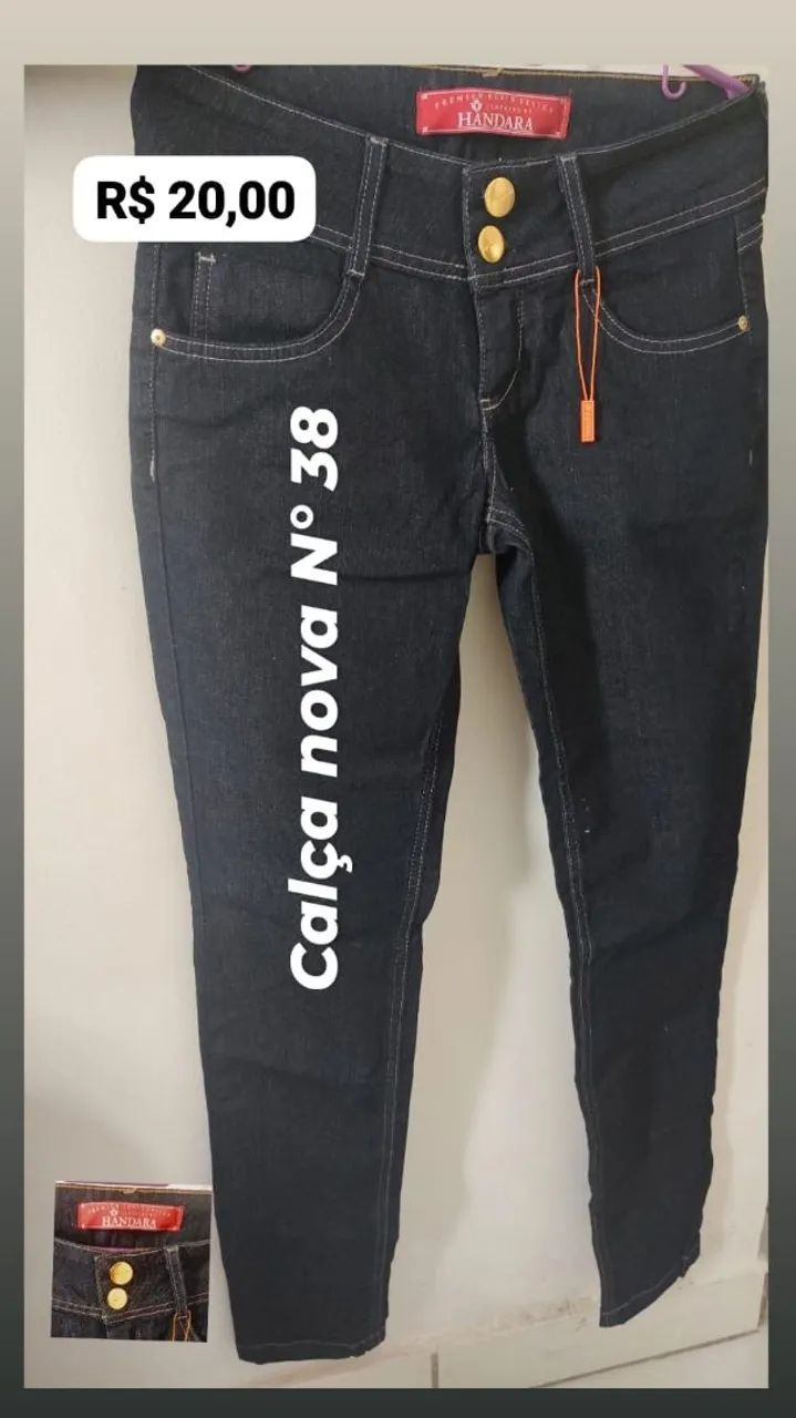 Roupas Novas - Blusa, calça e Macaquinho  - Foto 3