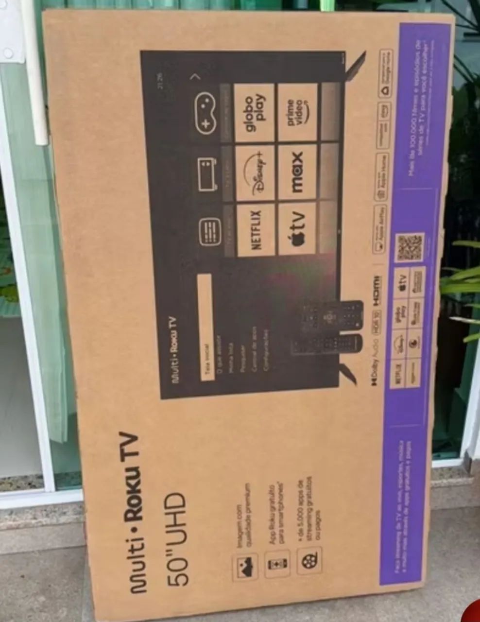 Multi Roku Smart Tv Dled 50' 4k nova