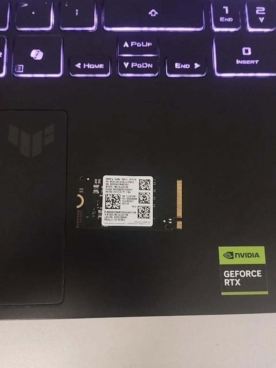 SSD SAMSUNG  PM991A NVME 512GB - Foto 2