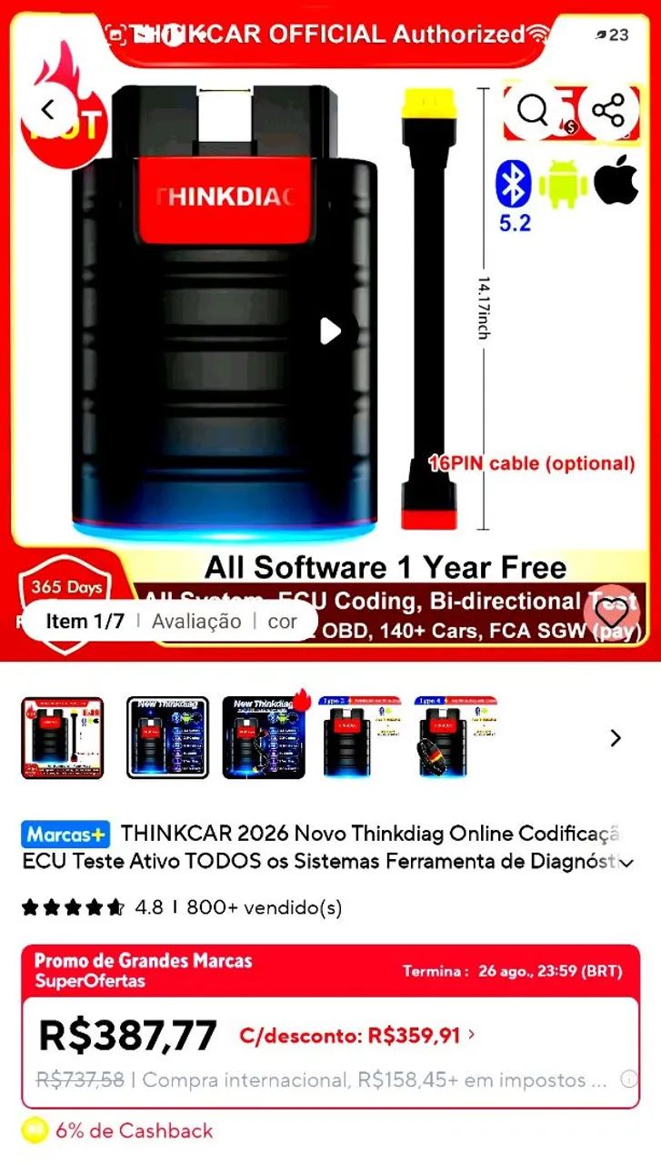 Scanner Thikcar - Foto 4