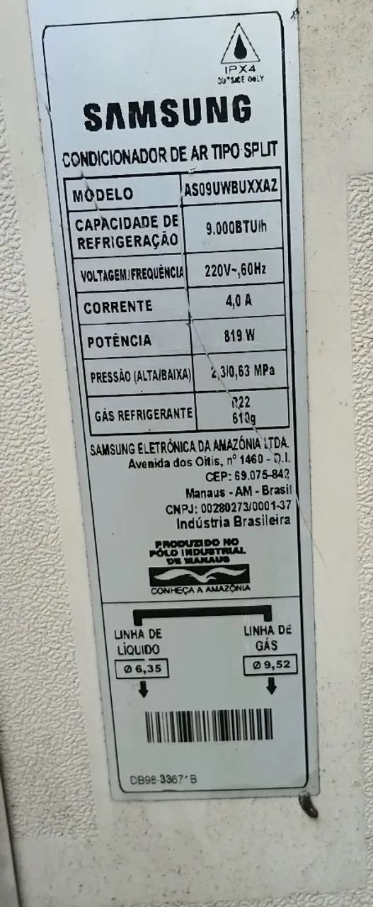 Ar Condicionado Samsung 9000 Split  - Foto 4