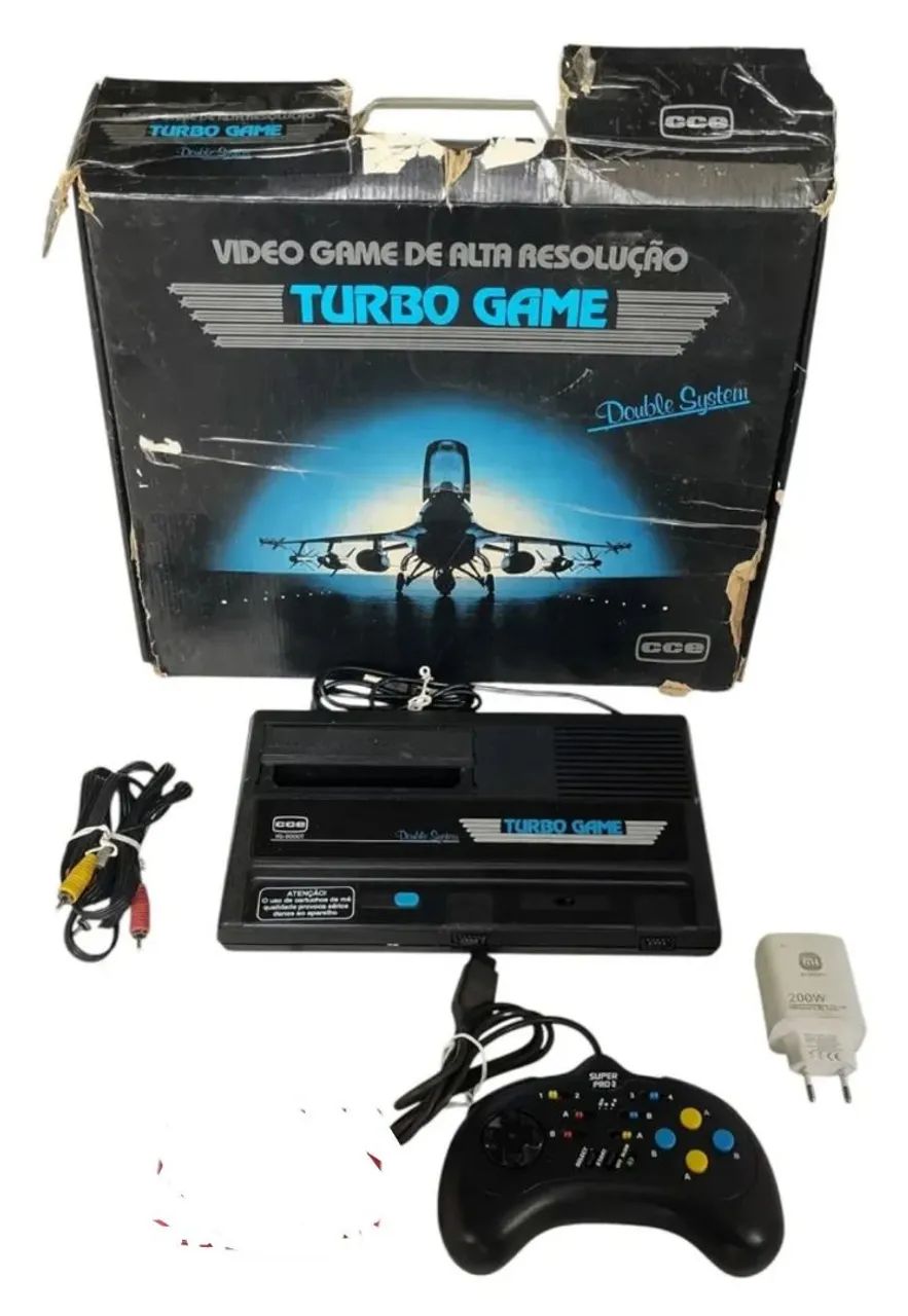 Turbo game CCE com caixa 