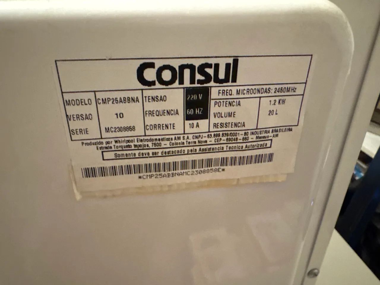 Microondas Consul 20L 220V - Foto 5