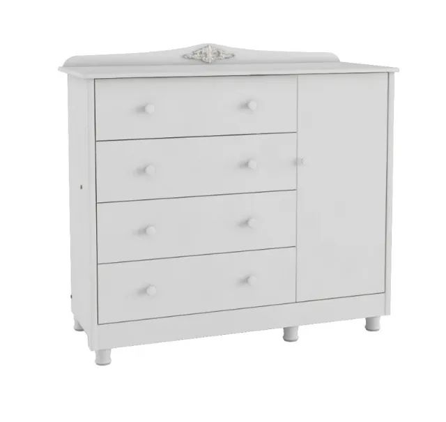 Comoda Infantil Elo Porta Lisa 100% MDF (Nova) - Foto 4