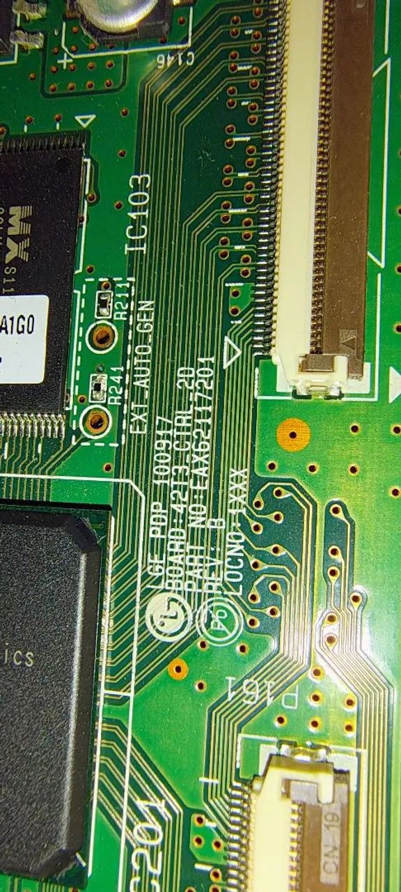 PLACA PLASMA LG 42PT250BT TCON EAX62117201 - Foto 5