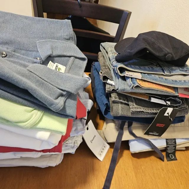Lote de Roupas 26 Peças Variadas Masculinas - Foto 2